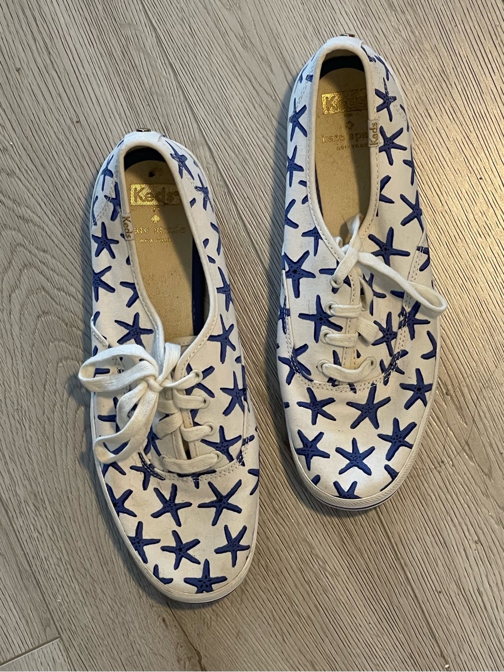 Kate Spade x  Keds Starfish Print Sneakers